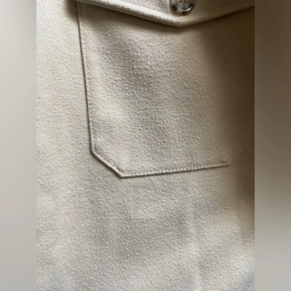 PGD from Plenty cream colour thick cotton oversized shacket Sz L - Picture 4 of 8